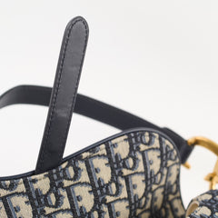 Dior Small Saddle Bag Oblique