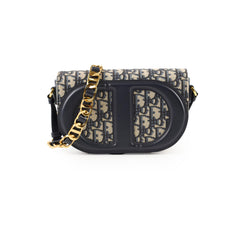 Christian Dior CD Signature Oblique Bag Navy