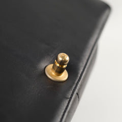 Chanel Lambskin Old Medium Boy Black