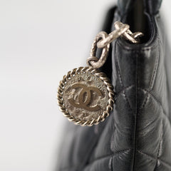 Chanel Medallion Tote Lambskin Black