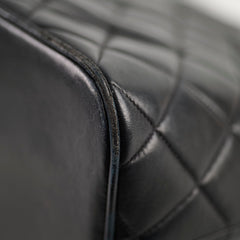 Chanel Medallion Tote Lambskin Black