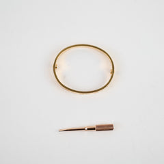 Cartier Love Bracelet Classic Rose Gold - Size 16