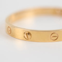 Cartier Love Bracelet Classic Rose Gold - Size 16