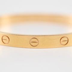 Cartier Love Bracelet Classic Rose Gold - Size 16