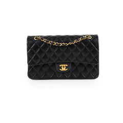 Chanel Medium/Large Classic Flap Black Lambskin GHW