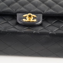 Chanel Medium/Large Classic Flap Black Lambskin GHW