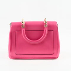 Dior Be Dior Medium Top Handle Fuchsia Pink