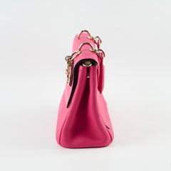 Dior Be Dior Medium Top Handle Fuchsia Pink