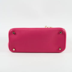 Dior Be Dior Medium Top Handle Fuchsia Pink