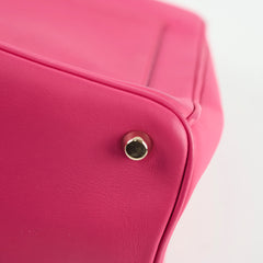 Dior Be Dior Medium Top Handle Fuchsia Pink