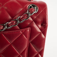 Chanel classic Double Flap Jumbo Red