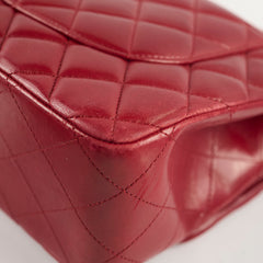 Chanel classic Double Flap Jumbo Red
