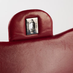 Chanel classic Double Flap Jumbo Red