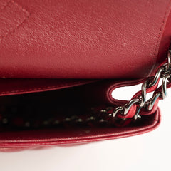 Chanel classic Double Flap Jumbo Red