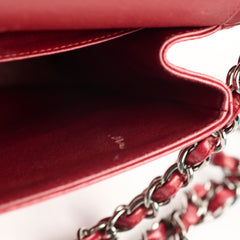 Chanel classic Double Flap Jumbo Red