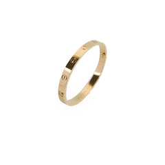Cartier Love Bracelet Classic Model Size 17 Yellow Gold