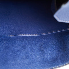 Hermes Birkin 30 Blue Sapphire T Stamp PHW