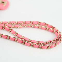 Chanel Mini Retangular Pink Microchipped