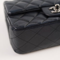 Chanel Mini Retangular Navy Microchipped