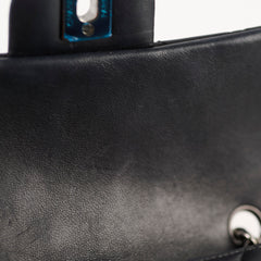 Chanel Mini Retangular Navy Microchipped