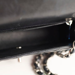 Chanel Mini Retangular Navy Microchipped