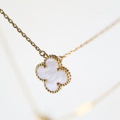 Van Cleef & Arpels Vintage Alhambra Mother of Pearl Necklace