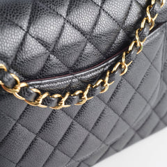 Chanel Classic Flap M/L Caviar Black