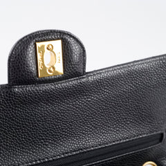 Chanel Classic Flap M/L Caviar Black