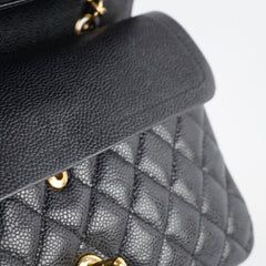 Chanel Classic Flap M/L Caviar Black