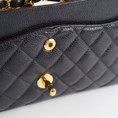 Chanel Classic Flap M/L Caviar Black