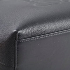 Loewe Anagram Small Black Tote Bag