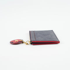 Louis Vuitton Empreinte Blooming Flowers Cardholder Blue Marine