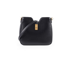 Celine Small Camille 16 Soft Bag Black Smooth Calfskin