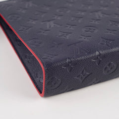 Louis Vuitton Toiletry Pouch 26 Empreinte Navy