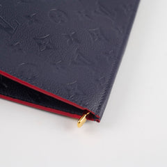 Louis Vuitton Toiletry Pouch 26 Empreinte Navy