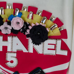 Chanel 23C Bodycon Cotton Dress White - Size 36