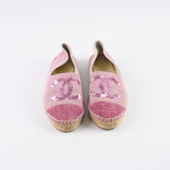 Chanel CC Espadrilles Pink - Size 37