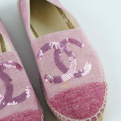 Chanel CC Espadrilles Pink - Size 37