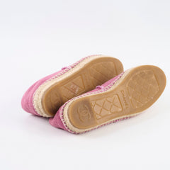 Chanel Denim CC Espadrilles Pink - Size 35