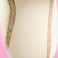 Chanel Denim CC Espadrilles Pink - Size 35