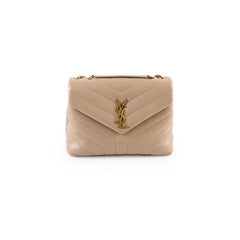 Saint Laurent Loulou Small Beige