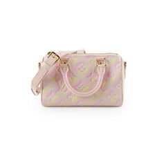 Louis Vuitton Nano Speedy Stardust Pink