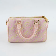 Louis Vuitton Nano Speedy Stardust Pink