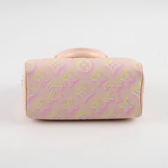 Louis Vuitton Nano Speedy Stardust Pink