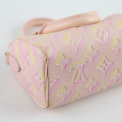 Louis Vuitton Nano Speedy Stardust Pink