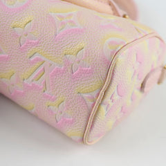 Louis Vuitton Nano Speedy Stardust Pink
