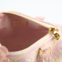 Louis Vuitton Nano Speedy Stardust Pink