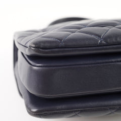 Chanel Small Trendy CC Top Handle Lambskin Navy