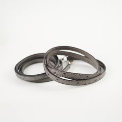 Hermes Mini Kelly Ostrich Gris Meyer B Stamp