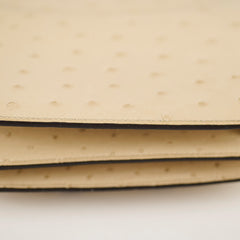 Hermes Mini 18 Constance Ostrich Parchemin B Stamp